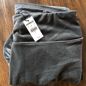 Brand new express velvet leggings